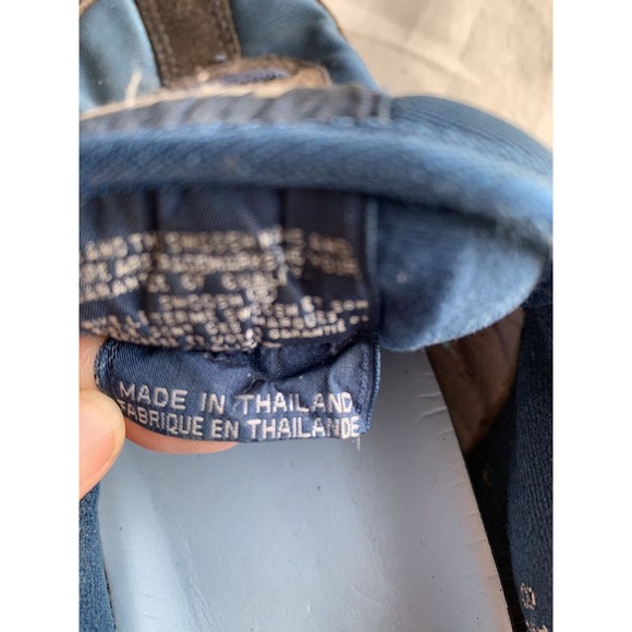 Vintage Nike Waffle Running Shoes Cream Blue Men’s 8.5 VTG 80s 1987 - Picture 7 of 7